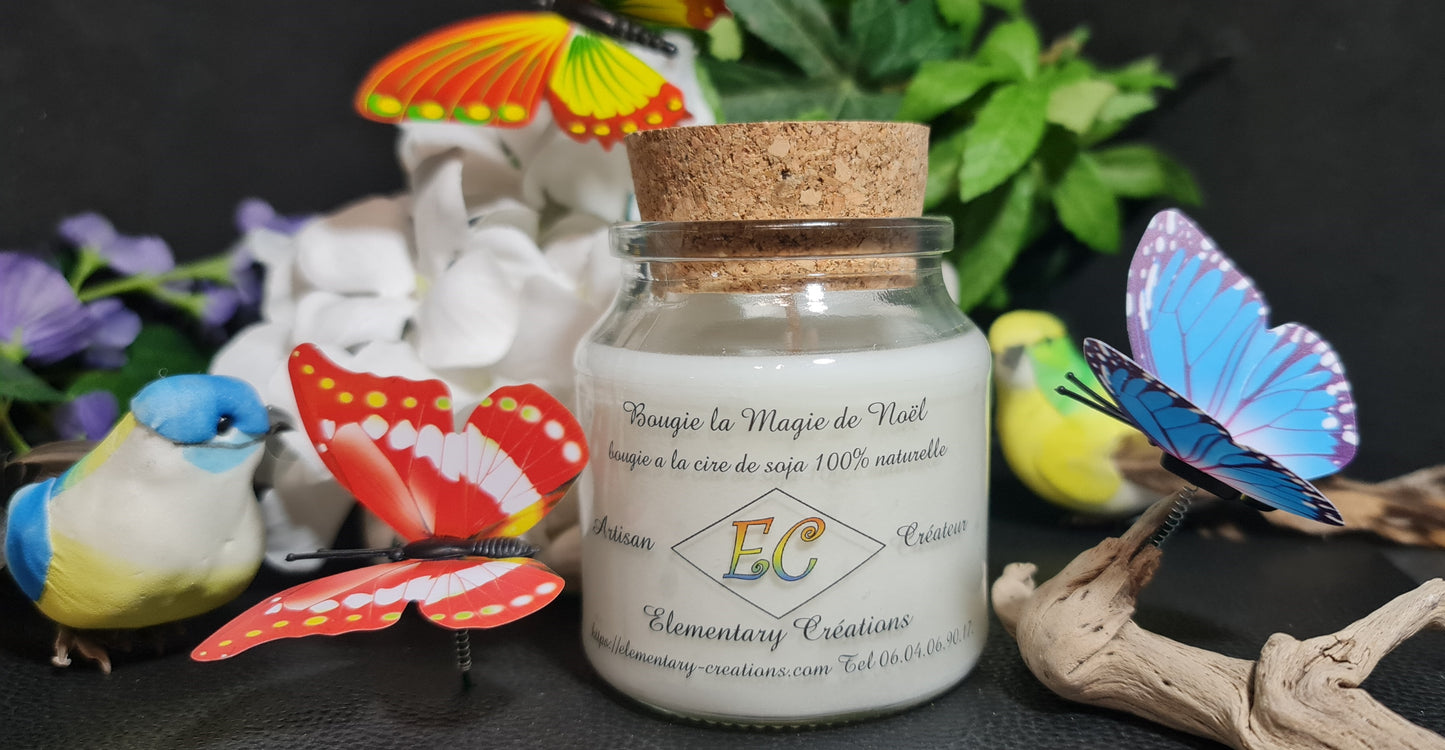 Bougie MAGIE DE NOËL