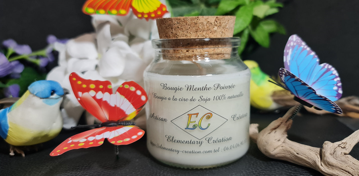 bougie MENTHE POIVRE