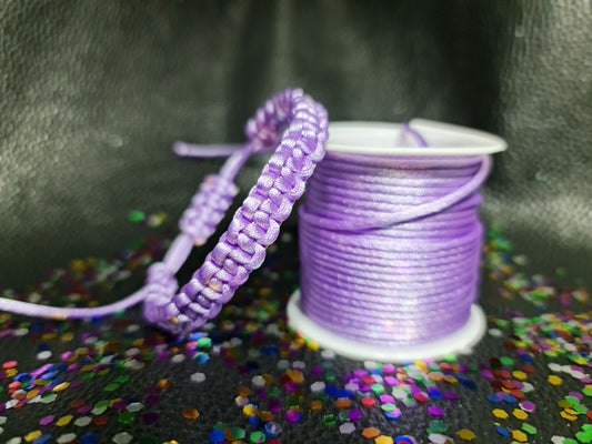 bracelet en nœud de macramé