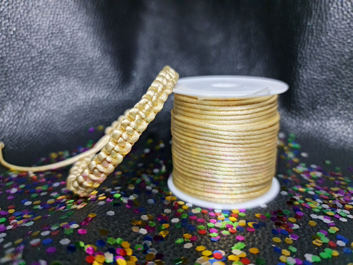 bracelet en nœud de macramé