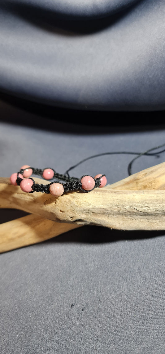 bracelets Rhodonite